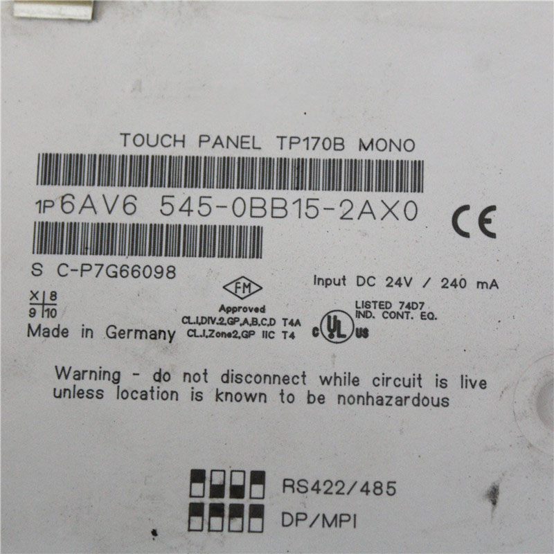 SIEMENS 6AV6545-0BB15-2AX0