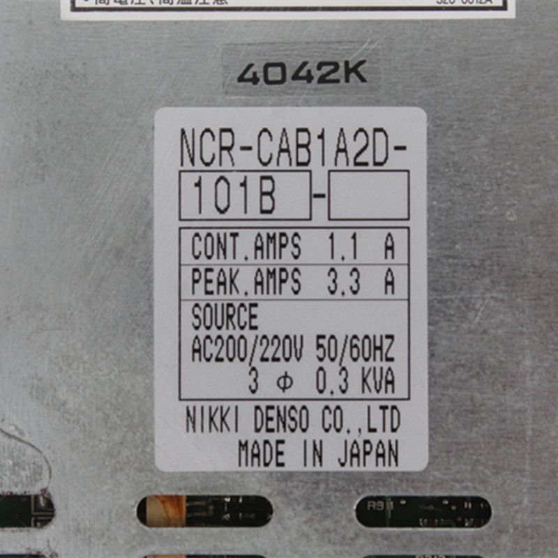 NIKKI DENSO NCR-CAB1A2D-101B