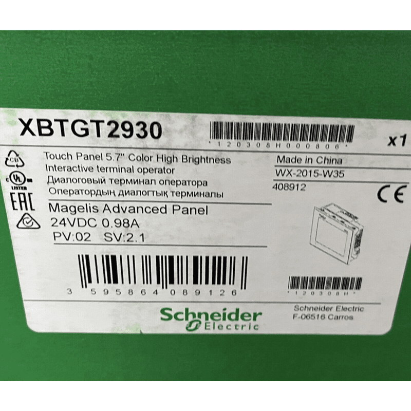 Schneider XBTGT2930