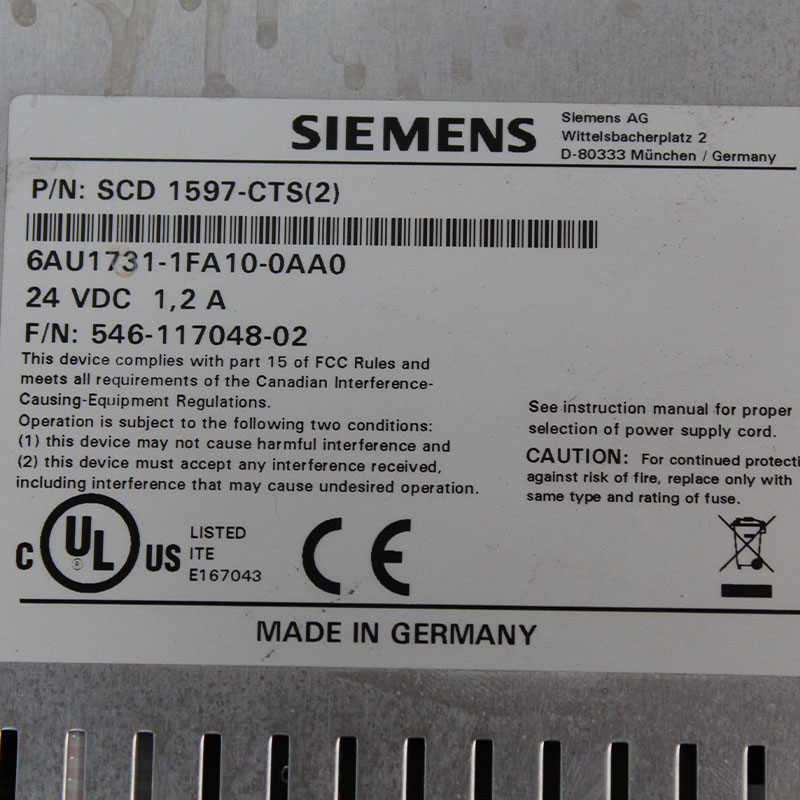 Siemens 6AU1731-1FA10-0AA0