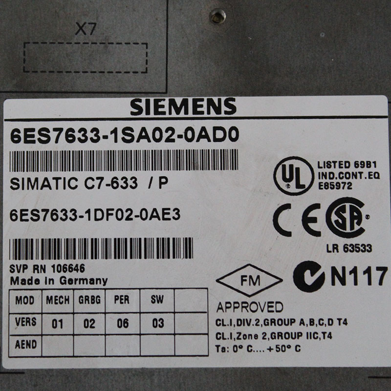 Siemens 6ES7633-1DF02-0AE3