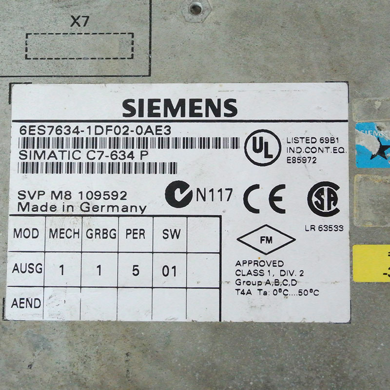 Siemens 6ES7634-1DF02-0AE3