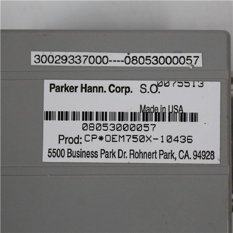 Parker CP*OEM750X-10436