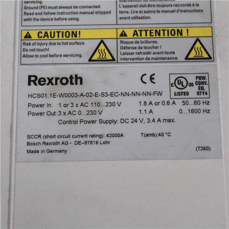 Rexroth HCS01.1E-W0003-A-02-E-S3-EC