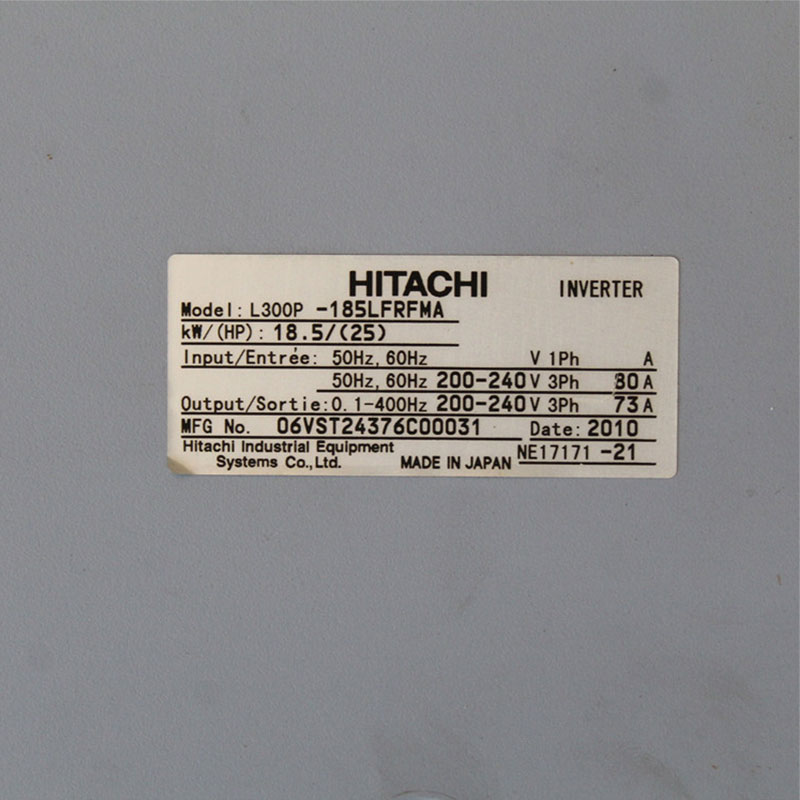 HITACHI L300P-185LFRFMA